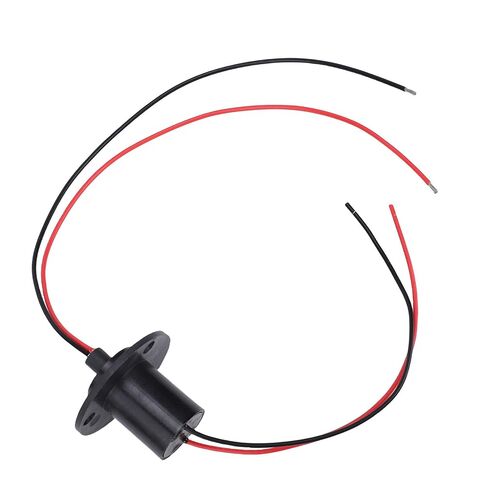 Electrical Slip Ring 2 Wire 10A 250RPM 22mm Diameter 360 Degree Rotation Electric Rotary Joint for Testing Equipment Turntable in Kuwait