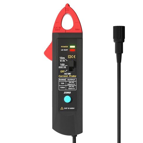 BSIDE UP1 AC/DC Current Clamp Meter Transducer for Digital Oscilloscope 100A Current clamp 20KHz Bandwidth oscilloscope Probe clamp with BNC Type Connector in Kuwait