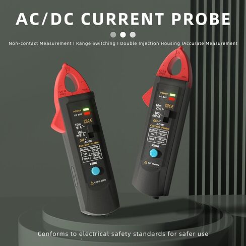 BSIDE UP1 AC/DC Current Clamp Meter Transducer for Digital Oscilloscope 100A Current clamp 20KHz Bandwidth oscilloscope Probe clamp with BNC Type Connector in Kuwait