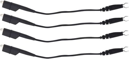 4Pcs Oscilloscope Probe Ground Wire Clip Accessories, High-Quality Plastic Parts for Standard Probes, Ideal for Home and Laboratory Use in Kuwait