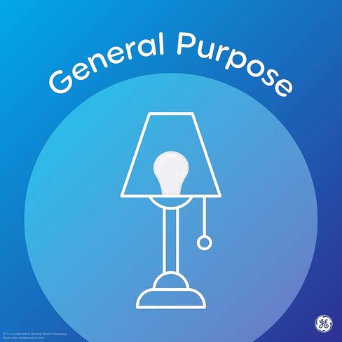 GE Color Select LED 100 Watt Replacement, A19 General Purpose Bulbs (2 Pack) in Kuwait