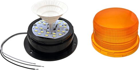 أضواء تحذير منارة ستروب صناعية LED دوارة، أضواء إشارة دوارة كهربائية للطوارئ، تيار مستمر؛ 12 فولت، 24 فولت، مع صفارة للطوارئ (N-5095J) in Kuwait
