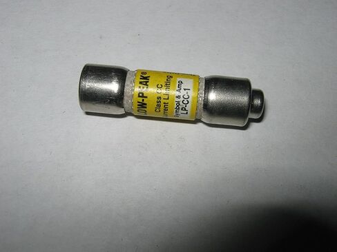 Bussmann LP-CC-1 (LPCC-1، BP/LP-CC-1، LP-CC-1BC) 1 أمبير (1A) 600 فولت قزم، تأخير الوقت، صمامات خرطوشة رفض فئة CC الحالية in Kuwait