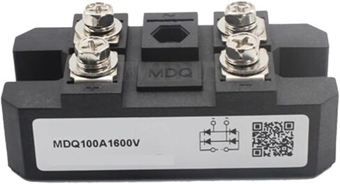 وحدة الصمام الثنائي لمقوم الجسر أحادي الطور 60A 100A 200A 300A 1600V الطاقة (MDQ200A 600-2000V) in Kuwait