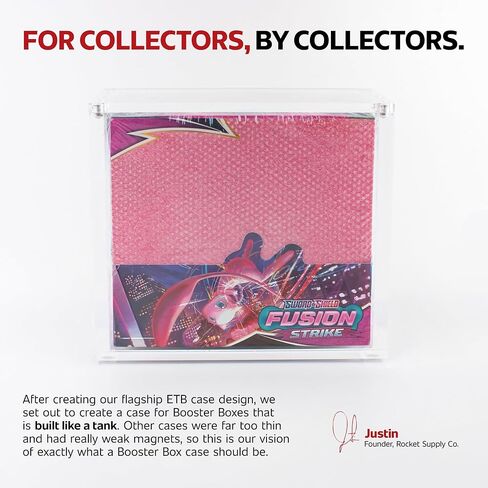 Premium Booster Box Magnetic Acrylic Display CASE - Compatible with Booster Box in Kuwait
