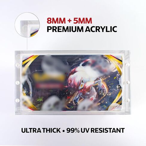 Premium Booster Box Magnetic Acrylic Display CASE - Compatible with Booster Box in Kuwait