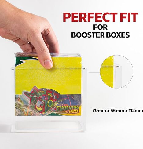 Premium Booster Box Magnetic Acrylic Display CASE - Compatible with Booster Box in Kuwait