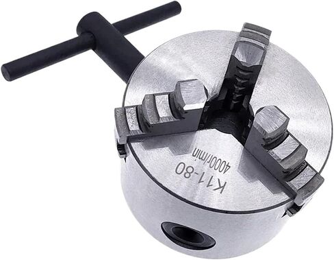 1Set K11 80 3-الفك مخرطة تشاك دليل الذاتي توسيط المعادن K11-80 مخرطة تشاك مع الفكين تحول الآلات in Kuwait