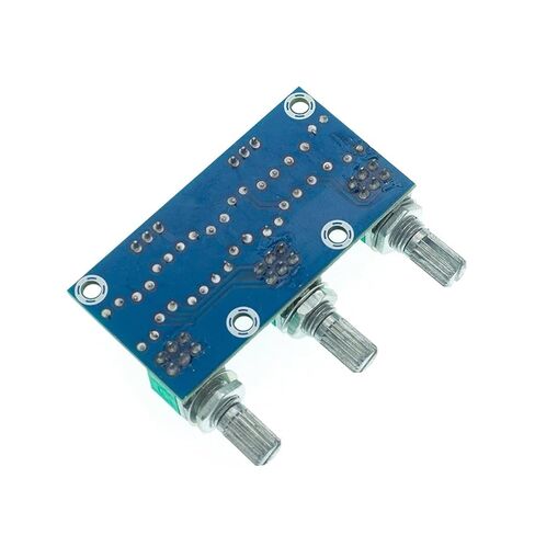 XH-M802 لوحة النغمة السلبية مكبر للصوت وحدة الطاقة Preamp منخفضة عالية تعديل الصوت الإلكترونية لتقوم بها بنفسك PCB الإلكترونية in Kuwait