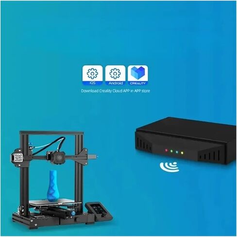 Compatible with Creality WiFi Box 2.0 Intelligent Assistant for FDM 3D Printer BT Real Time Monitor/Remote Control Time-Lapse Shooting 8G TFCard(Wi-Fi Box 2.0 with 8GB Card) in Saudi Arabia