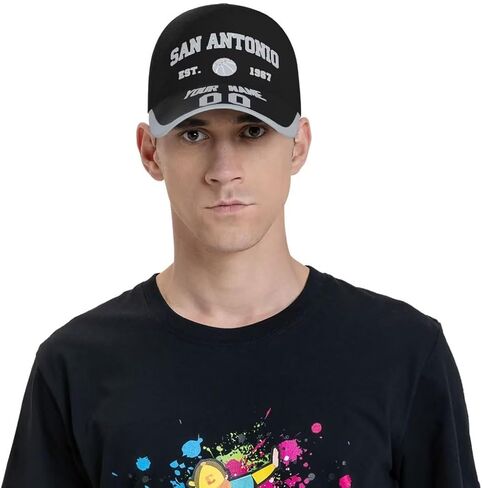Custom Personalized Adjustable Hat,Sports Styles Cap,Classic Gifts of Sports Fans! in Kuwait