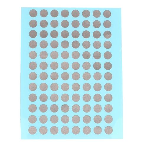 96PCS 6mm Round Conductive Repair Tape Button Fixing Tape Polyester Texture for Remote Controls and Gaming Controllers in Kuwait
