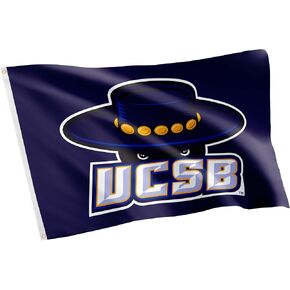 Desert Cactus University of California Santa Barbara Flag UCSB Gauchos Flag Banners 100% Polyester Indoor Outdoor 3x5 feet Flags (Style 1) in Kuwait