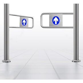 Automatic Half Swinging Safety Gate - Durable 90-Degree Closure for High Traffic Entrances, Ideal for Commercial and Residential Use, Enhanced Safety & Easy Access in Kuwait