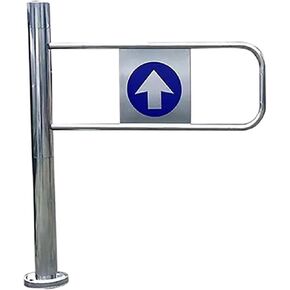 Durable Metal Spring Safety Gate Automatic Stainless Steel Swing Door for Supermarkets & Playgrounds Right-Hand Entry 90 x 97 cm in Kuwait