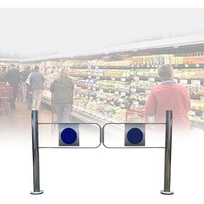 Automatic Self-Closing Safety Gate for Store Entrances and Restricted Areas in Kuwait