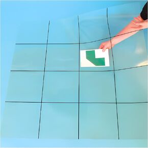 TTS Bee Bot Programmable Floor Robot Mats, Transparent Grid Mat for Bee Bot and Blue Bot ITSGRID in Saudi Arabia