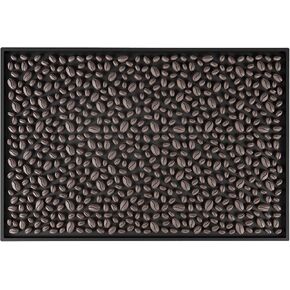 Innovative Design. Cute and Dynamic Coffee Bean-Shaped bar mats and Coffee mats.for Home Bar, Service Spill Mat for Cocktail Bartender Kitchen, Counter Top Cup Glasses Dish Drying Mat,18"x12" 1piece in Kuwait