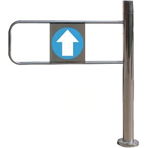 Automatic Self-Closing One-Way Gate, Stainless Steel for Retail Stores, Supermarkets, and Warehouses in Kuwait