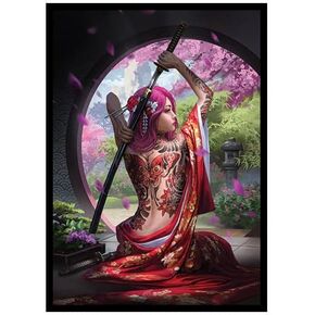 Fantasy North - Butterfly - 100 Textured Matte TCG Trading Card Sleeves - Fits Magic MTG Commander Pokemon and Other Card Games - Playing Card Sleeves in Kuwait