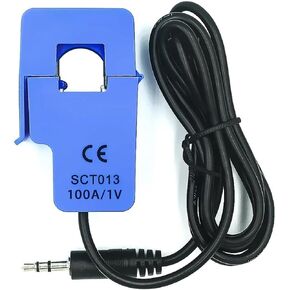 SCT-013 0-100A محول تيار مفتوح ومغلق SCT013 مستشعر تيار متردد غير جراحي محول تيار أساسي سبليت (20A 1V) in Kuwait