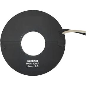 محول تيار سبليت كور SCT023R مدخل 100 أمبير/200 أمبير/300 أمبير/400 أمبير مخرج 50 مللي أمبير/80 مللي أمبير/100 مللي أمبير دقة 0.5% محول تيار أساسي سبليت (100 أمبير، 50 مللي أمبير) in Kuwait
