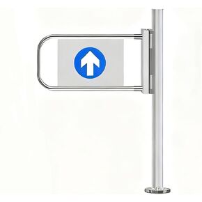 Automatic Rebound Swing Gate Wide Stainless Steel Entrance Manual Door，Stainless Steel Automatic Swing Gate - Two-Way Barrier with Self-Closing Safety Feature for Supermarkets, Manual 180° P in Kuwait