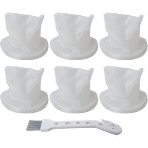 EVF100 Filter for Black & Decker Hand Vacuum HNV220B HNV115J HNV215B HNV115B 90590689 Series Cleaners, 6 Pack in Saudi Arabia