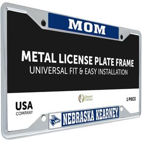 Desert Cactus University of Nebraska at Kearney Car Accessories Lopers Metal License Plate Frame and Tag Holder for Front or Rear of Car (Mom) in Saudi Arabia