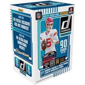 صندوق بانيني 2025 لبطاقات التداول لكرة القدم NFL Donruss (حصريًا باللون الأزرق) in Kuwait
