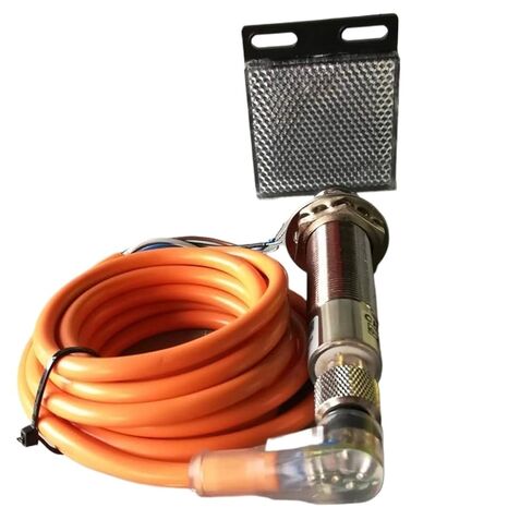 Sensor Switch Npn 4wire 2m Distance No+nc Infrared Reflective Mirror Type with Sensor Connector in Kuwait