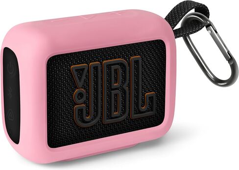 غطاء سيليكون Geiomoo لحافظة JBL Go 5، حماية ناعمة ومرنة مقاومة للخدش (أسود) in Kuwait