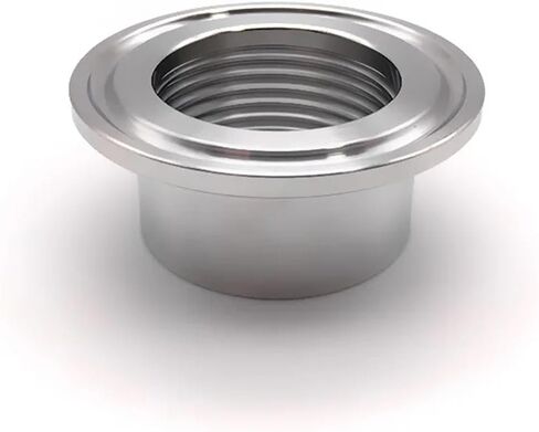 1 قطعة TriClamp Bspt 304 الفولاذ المقاوم للصدأ 1/4 "3/8" 1/2 "3/4" 1 "1-1/4" 1-1/2" محول تركيبات أنابيب أنثى (الطويق 64 مللي متر ، 1") in Kuwait