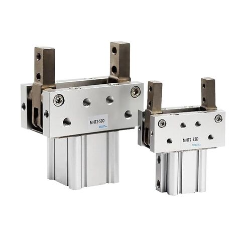 MHT2-32D MHT2-40D MHT2-50D MHT2-63D Pneumatic Gripper Pivot Opening and Cosing Toggle Type Finger Cylinder(MHT2-63D) in Saudi Arabia