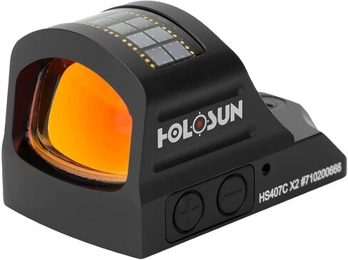 HS507C-X2-BB Red Multi-Reticle 2MOA + 32 MOA Circle, 7075 Aluminum, Open, Solar, Shake Awake, Burnt Bronze, Optic in Saudi Arabia