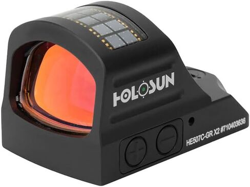HS507C-X2-BB Red Multi-Reticle 2MOA + 32 MOA Circle, 7075 Aluminum, Open, Solar, Shake Awake, Burnt Bronze, Optic in Saudi Arabia