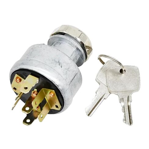 AT101484 AT195301 AT145931 Ignition Switch with 2 Keys Compatible with Loader LX100-2 LX120E-2 LX150E-2 LX150-3 LX150-5 in Kuwait