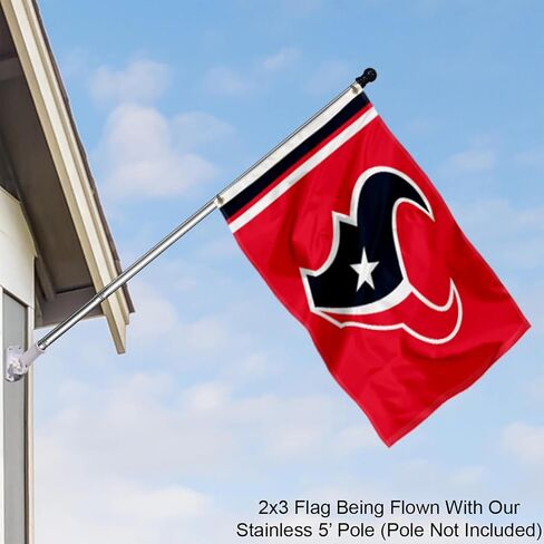 Houston Texans Logo 2x3 Foot Small Flag in Kuwait