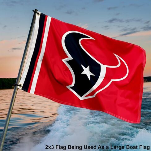 Houston Texans Logo 2x3 Foot Small Flag in Kuwait