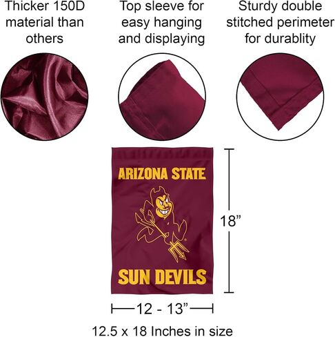 Arizona State Sun Devils Logo Garden Banner Flag in Kuwait