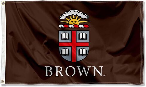 College Flags & Banners Co. Brown Bears Logo Large Grommet Banner Flag in Kuwait