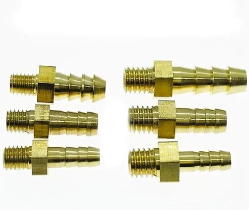 5 قطعة M18 متري ذكر x 2-16 مللي متر خرطوم النحاس وصلة أنابيب خرطوم موصل المياه حديقة المنزل (16 مللي متر) in Kuwait