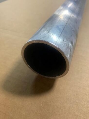 أنبوب دائري من الألومنيوم مقاس 2.25 بوصة OD × 1/8 بوصة على الحائط 6061، وأنابيب ألومنيوم معرف مقاس 2 بوصة (12) in Kuwait