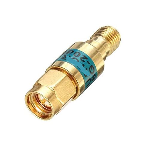 مخفف SMA 2 وات من النحاس المطلي بالذهب، نطاق التردد DC-6 جيجا هرتز، المعاوقة 50 أوم (5 ديسيبل) in Kuwait