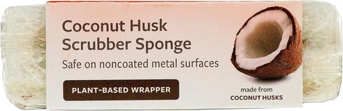 Cleana Colada Heavy Duty Coconut Scrubber Sponges 2ct, 2 CT in Kuwait