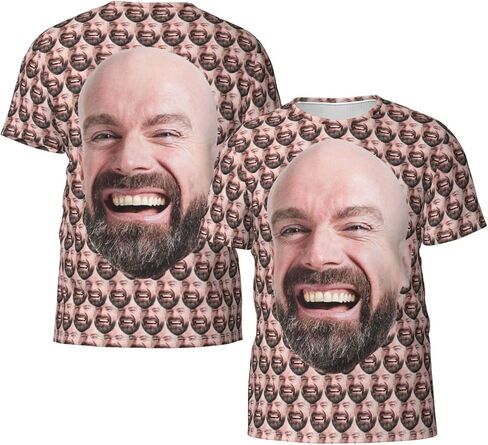 Custom Face Shirt Personalized Create Your Own Shirt with Photo Image Customized Shirts for Men Women in Kuwait