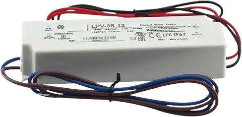 LPV-60-12 5 فولت 12 فولت 15 فولت 24 فولت 36 فولت 48 فولت 20 واط 35 واط 60 واط 100 واط 150 واط إخراج واحد تحويل التيار الكهربائي (48 فولت) in Kuwait
