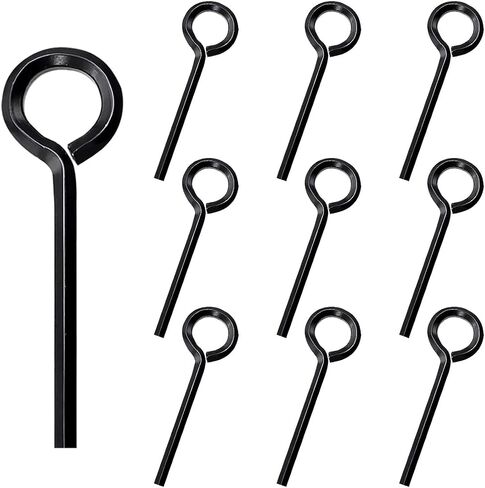 10 PCS 1/8" Allen Wrench Hex Dogging Key With Full Loop 1/8 Inch Standard Hex Dogging Key For Push Bar Panic Exit Devices, Solid Metal in Kuwait