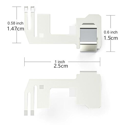 1 Set Battery Compartment Contact Piece for FLUKE 187 189 725 726 789 87-4 89-4 Accessory in Kuwait
