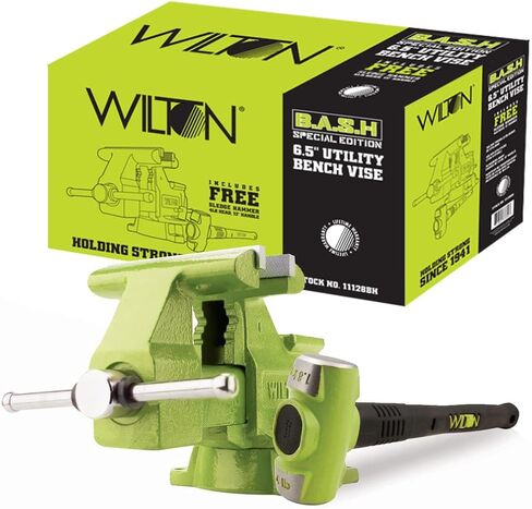 Wilton Special Edition B.A.S.H 6-1/2" Utility Vise and 4 lb. Sledge Hammer (11128BH) in Kuwait